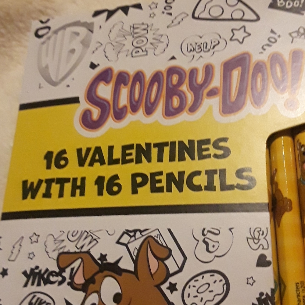 Scooby doo valentines and pencils / Bundle ONLY - Picture 3 of 3